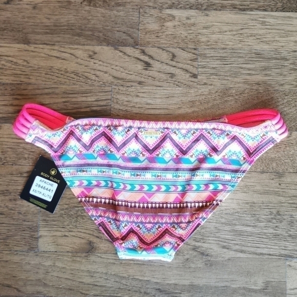 BODY Glove Bikini Bottom Apache Geometric Print XS New - Picture 2 of 6
